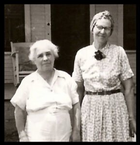 My two great grandmas.
